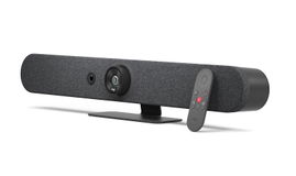 Logitech Rally Bar Mini - Dispositivo de vídeoconferencia - Certificado por Zoom, Certificado para Equipos de Microsoft - grafito