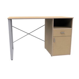 Escritorio de un nivel con gabinete Xtech - XTF-CD631