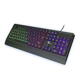 Teclado gaming Chevalier Xtech - Iluminación LED - Español - Teclado silencioso