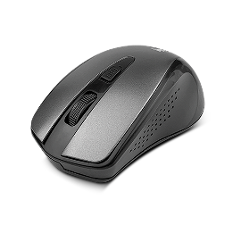 Mouse Aluminum Gray - 4-Button 1600dpi - Xtech