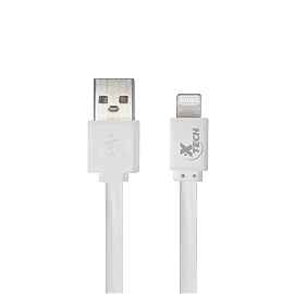 USB Macho A Lightning Macho - 1 M - Negro, Blanco, Azul, Verde, Naranja - Plano (Paquete De 10) - Para Apple IPad/IPhone/IPod (Lightning)
