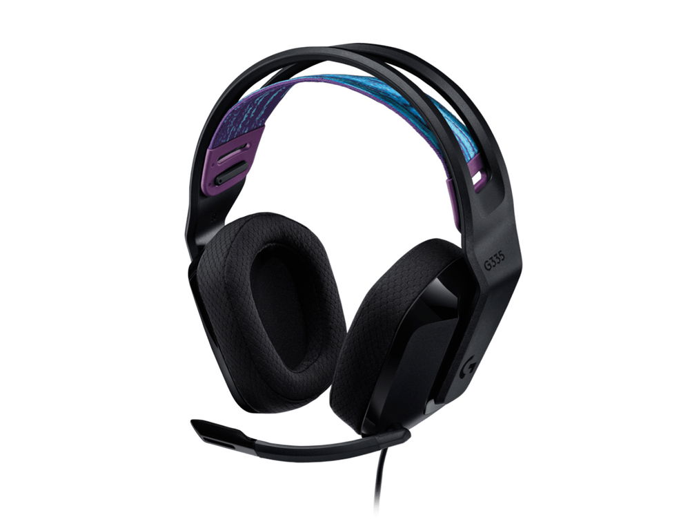 Audifonos G335 con micrófono y cable para juegos - Logitech