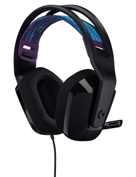 Audifonos G335 con micrófono y cable para juegos - Logitech