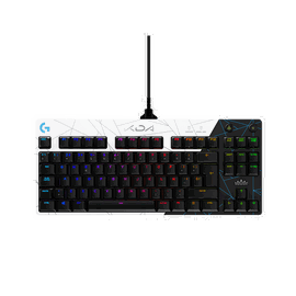 Teclado Gamer - USB - Interruptor: GX Blue Clicky - Logitech G PRO K/DA - Blanco 