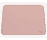 Alfombrilla para Mouse Base De Goma Antideslizante, Fácil Deslizamiento, Superficie Resistente A Salpicaduras - Rosa Oscuro