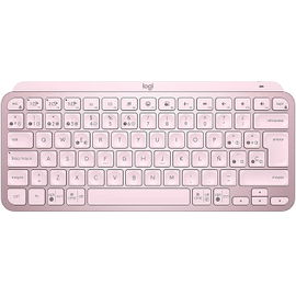 Teclado Bluetooth 5.0 Español - 2.4GHz  - Logitech MX Keys Mini - Rosa