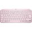 Teclado Bluetooth 5.0 Español - 2.4GHz  - Logitech MX Keys Mini - Rosa