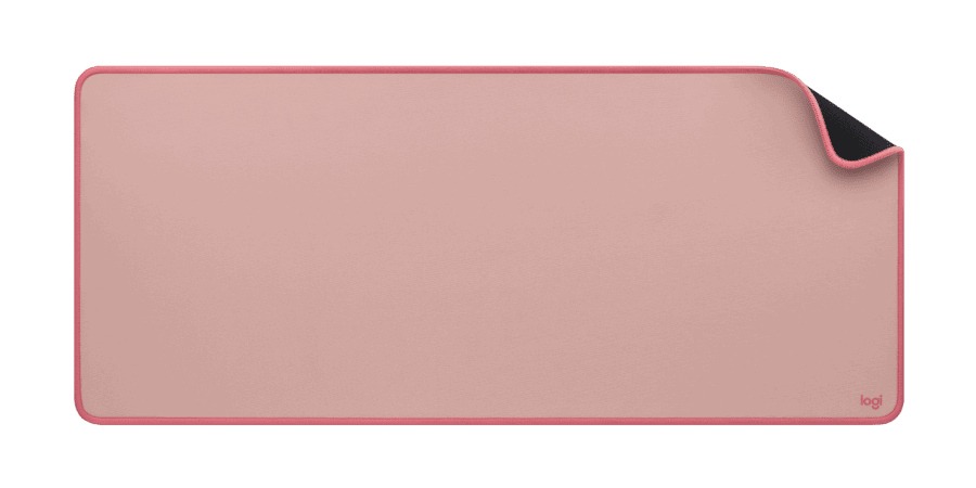 Alfombrilla para Mouse - Base De Goma Antideslizante, Fácil Deslizamiento, Superficie Resistente A Salpicaduras - Logitech Studio Series - Rosa Oscuro