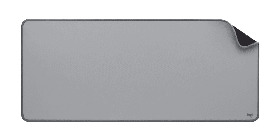 Alfombrilla de Mouse - Logitech Desk Mat Studio Series - Gris Medio 