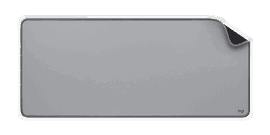 Alfombrilla de Mouse - Logitech Desk Mat Studio Series - Gris Medio 