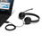 Lenovo 100 - Auricular - en oreja - cableado - USB - negro