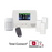Kit de Panel de Alarma Inalambrico Autocontenido con Pantalla Sensible al Tacto