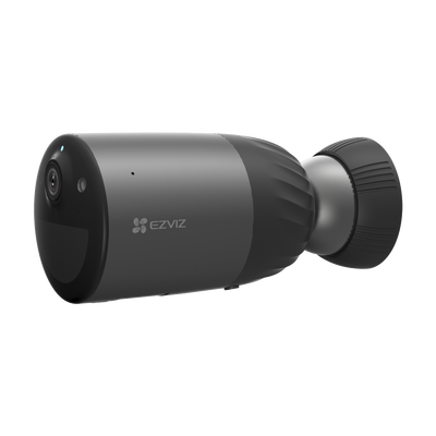 Cámara IP Inalámbrica Con Batería Recargable (Cero Cables) / 2 Megapíxel  /  Sirena y Estrobo / Alertas de Audio Personalizable / Uso en Exterior / Grabación en la Nube / Almacenamiento Interno