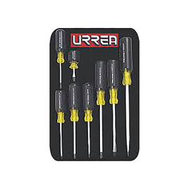 Juego de 8 destornilladores cushion grip combinado