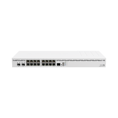 MikroTik Cloud Core Router CCR2004-16G-2S+ - Router 10GbE - - montaje en rack