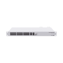 MikroTik Cloud Router Switch CRS326-24S+2Q+RM - Conmutador - L3 - Gestionado - 24 x 10 Gigabit SFP+ + 2 x 40 Gigabit QSFP+ - montaje en rack - CA 100 - 240 V