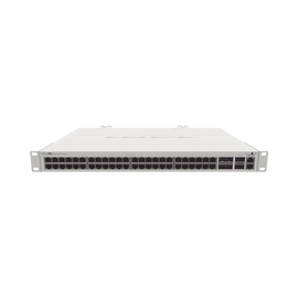 MikroTik CRS354-48G-4S+2Q+RM - Conmutador - L3 - 48 x 10/100/1000 + 4 x 10 Gigabit SFP+ + 2 x 40 Gigabit QSFP+ - sobremesa, montaje en rack