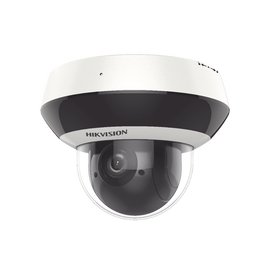 Mini PTZ IP 2 Megapixel / 4X Zoom / H.265+ / 20 mts IR EXIR / WDR / PoE / IK10 / Exterior IP66 / Ultra Baja Iluminación / Micrófono Integrado / PoE