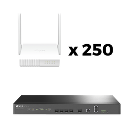 Kit para ISP`s / OLT DS-P7001-04 con Paquete de 250 ONU´s Modelo XN020G3.