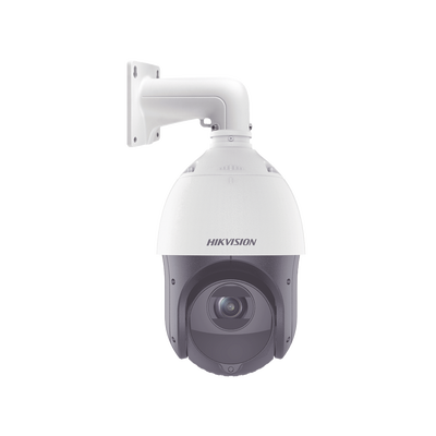PTZ IP 4 Megapixel / 15X Zoom / 100 mts IR / Exterior IP66 / DARKFIGHTER / ACUSENSE (Evita Falsas Alarmas) / Detección Facial / WDR 120 dB / Entrada y Salida de Audio y Alarmas / HLC / EIS / PoE+