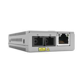 Convertidor de medios Gigabit, conector SC Distancia (20KM) Monomodo Versión TAA