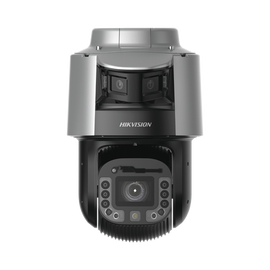 PTZ IP 2 Megapixel con Cámara Panoramica 4 Megapixel / 42X Zoom / 200 mts IR / IP67 / IK10  / WDR / Entrada-Salida de Audio y Alarma / Ultra Baja Iluminación