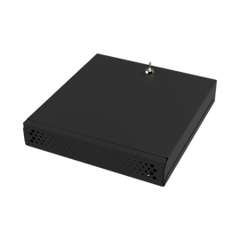 Gabinete Metálico para DVR/NVR. Tamaño Max. de DVR/NVR: 445 x 88 x 400mm (An.xAl.xProf.). Compatible con Fuente SLIM.