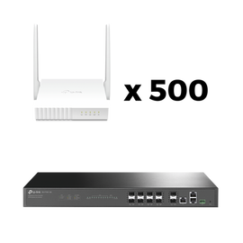 Kit para ISP`s / OLT DS-P7001-08 con Paquete de 500 ONU´s Modelo XN020G3.
