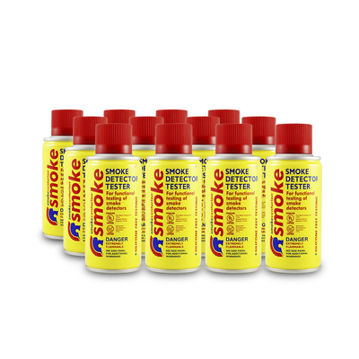 6 Latas con 2.6 Onzas de Smoke Centurion Aerosol Probador Para Detectores De Humo, Diseñado Para Realizar Pruebas Eficientes En Un Formato Fácil De Usar