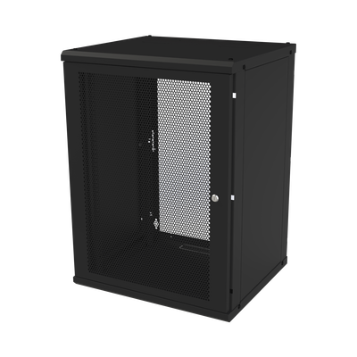 Gabinete de Pared Fijo, Puerta Perforada, Rack 19