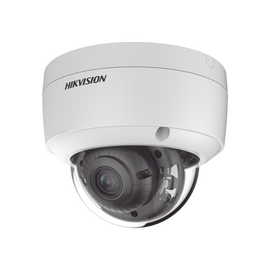 Domo IP 4 Megapixel / Imagen a Color 24/7 / 30 mts Luz Blanca / Lente 2.8 mm / Exterior IP67 / IK10 / WDR 130 dB / PoE / Micrófono Integrado / Videoanaliticos (Filtro de Falsas Alarmas)  / Entrada y Salida de Audio y Alarmas