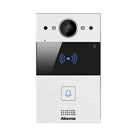 Video portero SIP de 1 botón con lector de tarjetas / Notificación a app / Notificación por llamada telefónica / Configuración en la nube