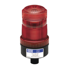 Mini baliza de LED color rojo montaje permanente SAE Clase III