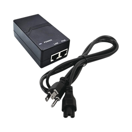 Inyector PoE estándar 802.3af Gigabit 15w