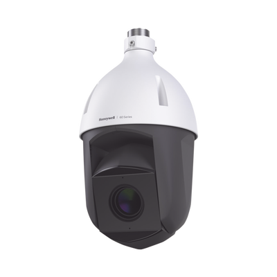 PTZ IP 5 Megapixel / 30X Zoom / 150 Mts IR / H.265 / Hi-PoE / IP66 / NEMA 4X / IK10 / Autoseguimiento / WDR 120 dB / Alarmas I/O / Detección Facial / ONVIF / NDAA / Serie 60 / Honeywell Security