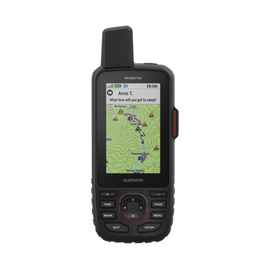 Navegador portátil GPSMAP 66i, de alta precisión, con mapas topo integrados y tecnología inReach para cobertura global mediante la red Iridium,