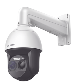 PTZ IP Dual / Lente Térmico 9mm / Lente óptico 4 Megapixel / 40X Zoom / 200 mts IR / WDR 120dB / Exterior IP66