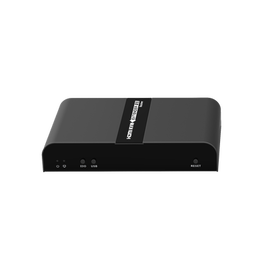 Receptor Compatible para Kits TT671KVM / Resolución 4K@30Hz / Cat 6/6A/7 / Distancia de 100 m / IPCOLOR /  Cero Latencia / Control IR / Compatible con Switch Gigabit para control KVM múltiple.