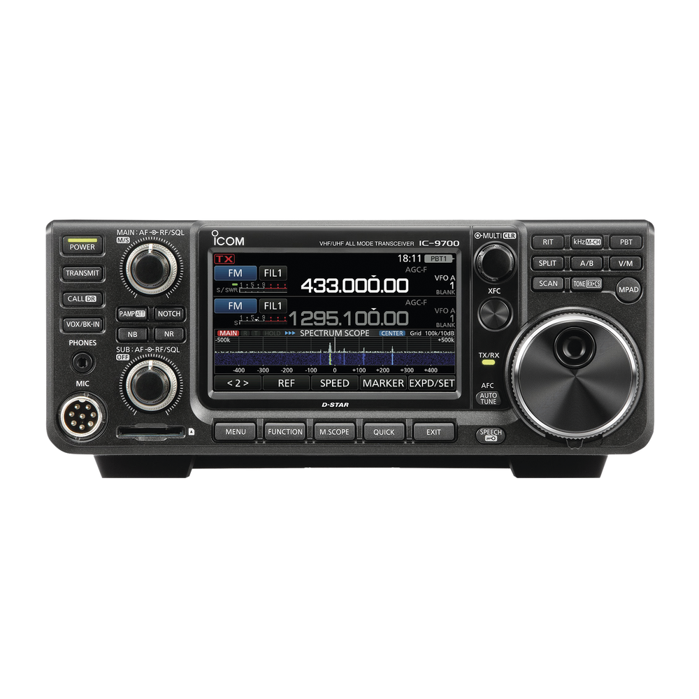 MOBILE RADIO TRIBANDA D-STAR VHF / UHF (144, 430/440, 1200 MHz)  100W POWER
