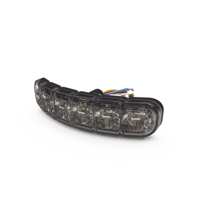 Luz perimetral , 12 LED Ultra Brillantes, Dual Color Ambar / Claro