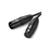 Cable para Micrófono XLR Tipo Canon Macho a Hembra | 5 Metros Plug & Play | Anti interferencias | Triple Blindaje | Alta Calidad | Color Negro