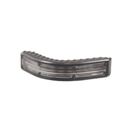 Luz direccional de esquina, 12 Led,12-24 Vcc, Lente transparente, ámbar/blanco