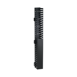 Organizador Vertical IN-Cabinet, Sencillo (Solo Frontal), Para Uso Con Gabinetes Panduit de 800 mm de Ancho, 40 UR, Color Negro