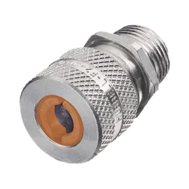 Conector de cable, de aluminio macho recto, .13 - .19