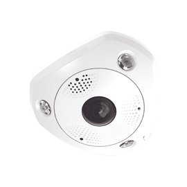 Fisheye IP 6 Megapixel / 180º - 360º / H.265+ / WDR 120 dB / Outdoor IP67 / IK08 / Multiple Views