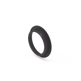 Brida de policarbonato, Color Negro, Accesorio para plafón Serie ED3040