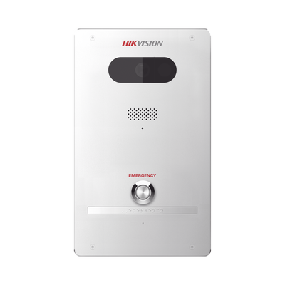 Estación de Alarma de Pánico / Cámara de 2MP Integrada / Micrófono Integrado / Exterior IP65 / Protección IK109