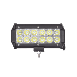 Barra de Luz de 12 LED, 1500 Lúmenes, 18 watts, 10-30 Vcc, IP67, 6.5 pulgadas