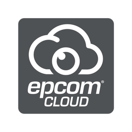 Suscripción Anual Epcom Cloud / Grabación en la nube para 1 canal de video a 4MP con 40 días de retención / Grabación por detección de movimiento