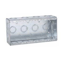 Caja Multigang de 4 Gangs,/ Profundidad de 2-1/2